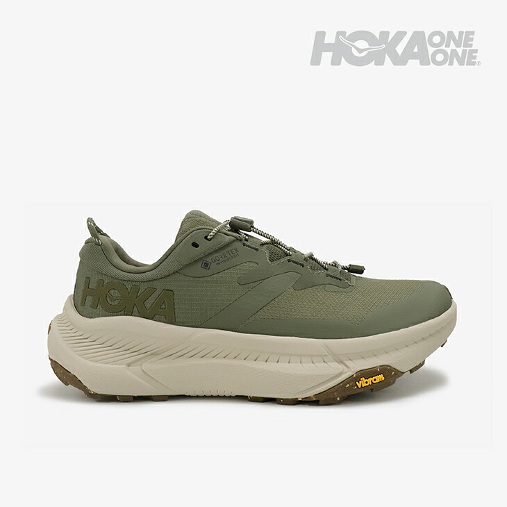 ・HOKA ONE ONE｜Transport GTX Lifestyle Cordura Vibram/ ホカ オネ オネ/運び ゴアテックス 生活スタイル コーデュラ ビブラム/スレートｘオート酪漿 #