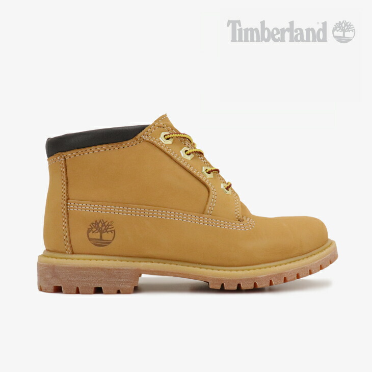 ・TIMBERLAND｜W Nellie Waterproof Chukka Boot Nubuck/ ティンバーランド/ネリー ウォータープルーフ チャッカ ブーツ ヌバック/ウィート イエロー #｜GO ON
