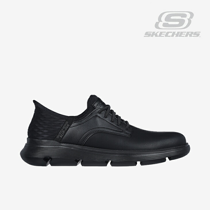 ：SKECHERS｜Slip-Ins Garza Gervin/ スケッチャーズ/スリップインズ ガーザ ガービン/黒いこと #