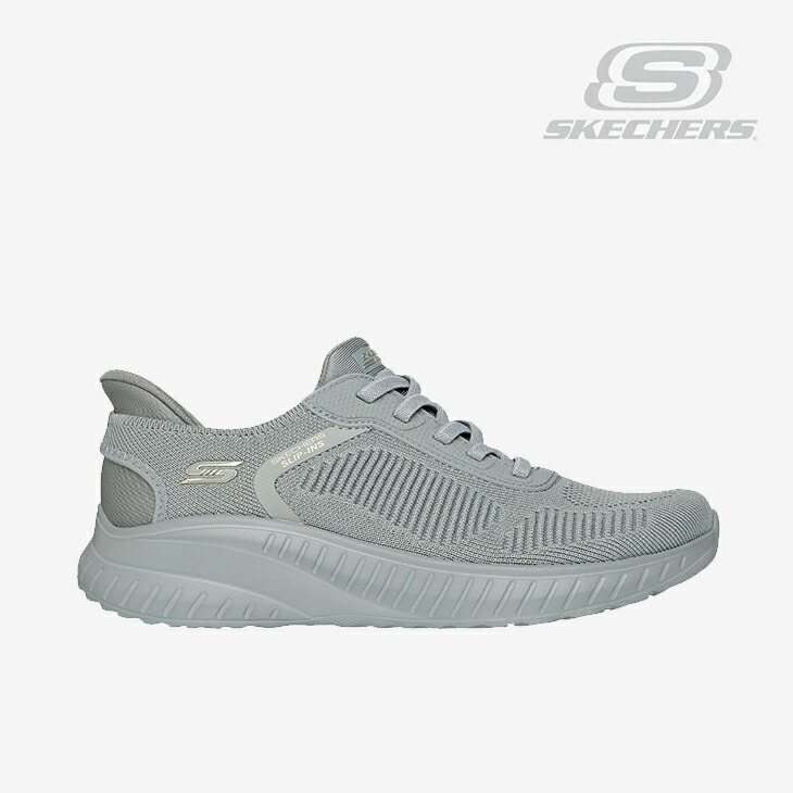 SKECHERS BOBS SPORT グレー スニーカー Skechers Slip-ins: BOBS Sport Arc Waves