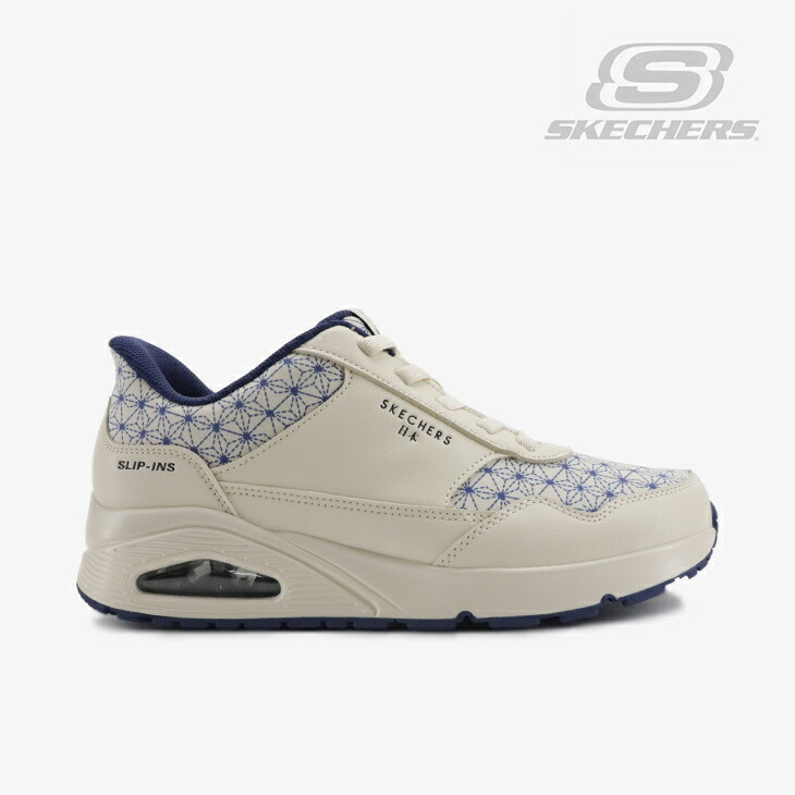 楽天市場】・SKECHERS｜Slip-Ins Uno Banksia Luxe Wide Fit