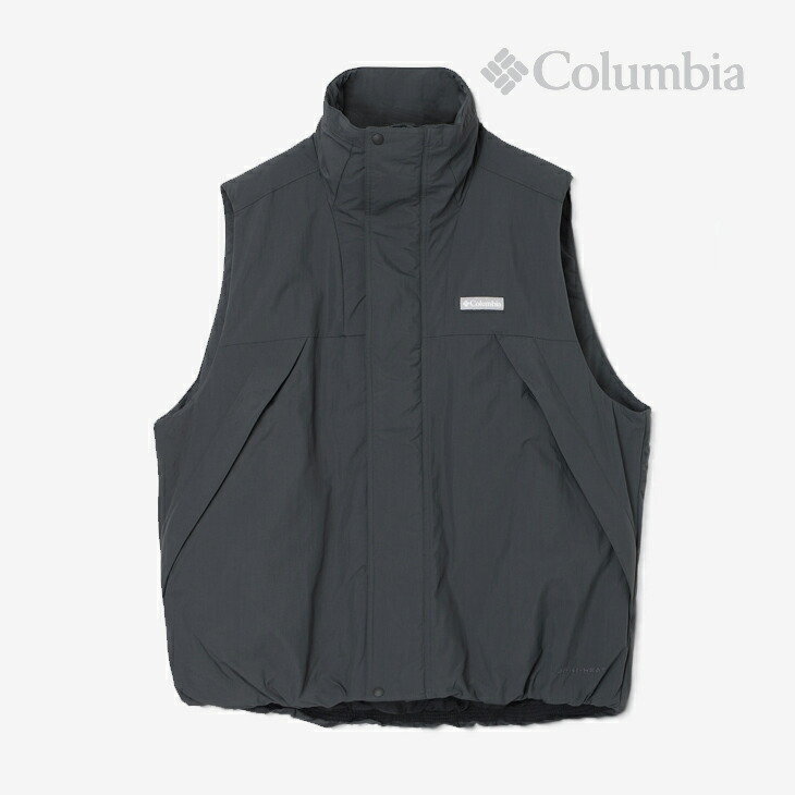 ：COLUMBIA｜Bowl to Dome Vest Padded Omni-Heart/ コロンビア/ボウル トゥ ドーム ベスト パデッド オムニヒート/シャーク #