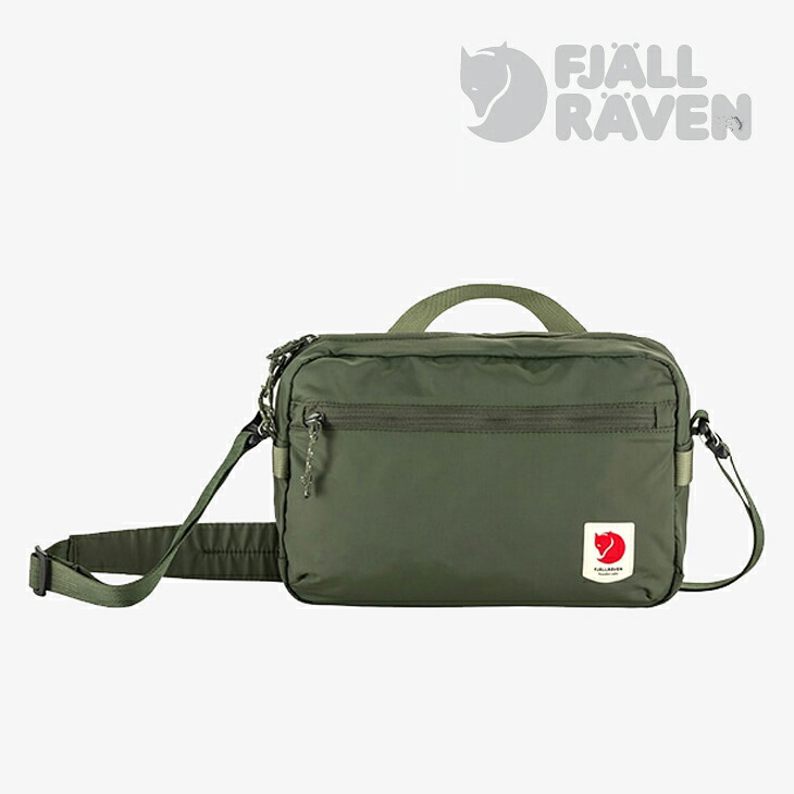 ・FJALLRAVEN｜High Coast Crossbody/ フェールラーベン/ハイ コースト クロスボディー ポーチ/マウンテングリーン # 7,700円