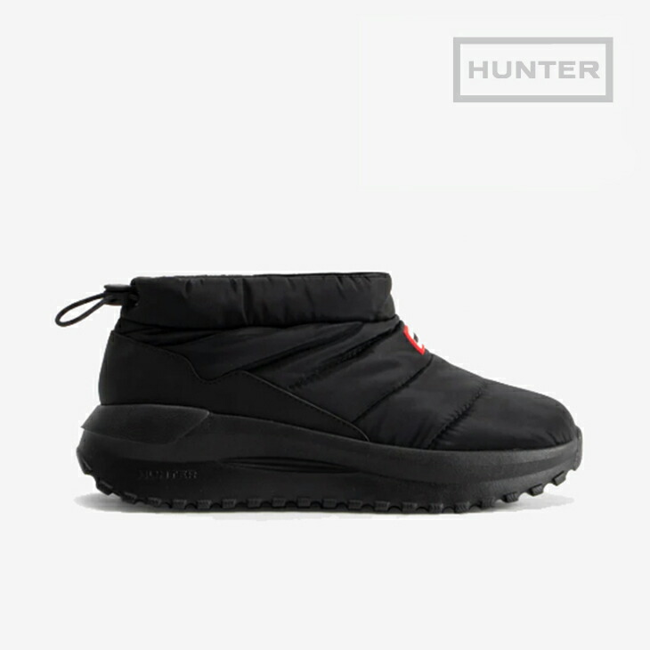 ：HUNTER｜Puffed Travel Flow Trainer/ ハンター/パフド トラベル フロー トレーナー/ブラック #