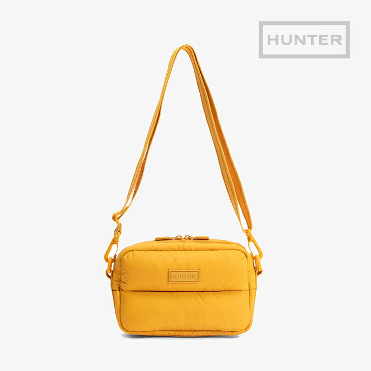 ：HUNTER｜W Intrepid Extra Puffed Crossbody/ ハンター/イントレピッド エクストラ パフド クロスボディバッグ/リッチオークル #｜GO ON