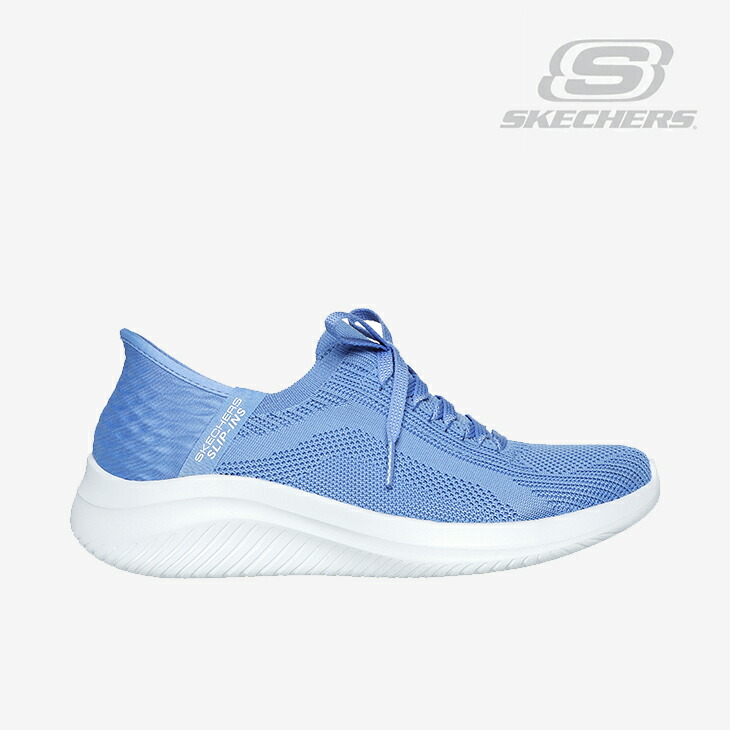 ：SKECHERS｜W Slip-Ins Ultra Flex 3.0 Brilliant Path / スケッチャーズ/スリップインズ ウルトラフレックス 3.0 ブリリアント/ペリウィンクル #