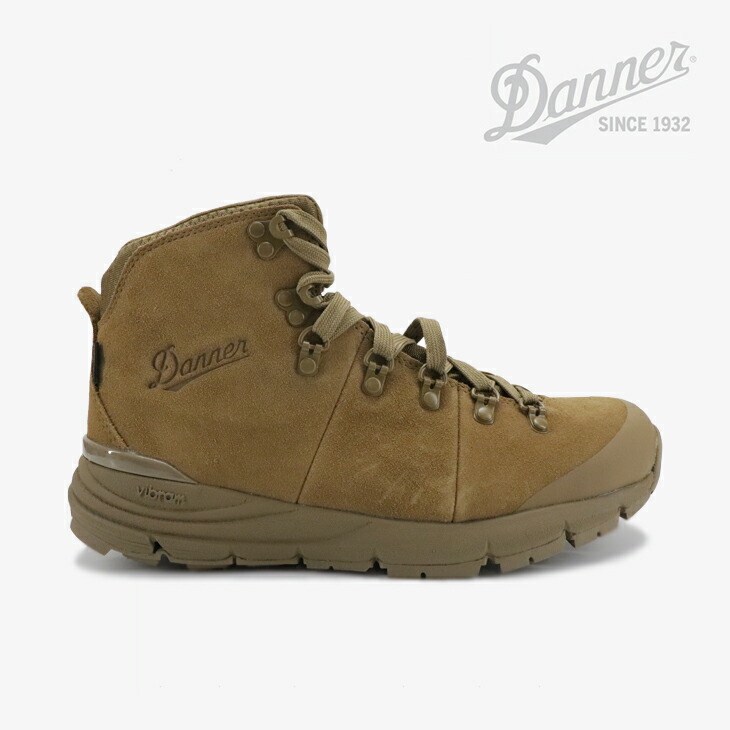 ：DANNER｜Mountain 600 Leather WP Waterproof Vibram/ ダナー/マウンテン レザー ウォータープルーフ ビブラム/コヨーテ #