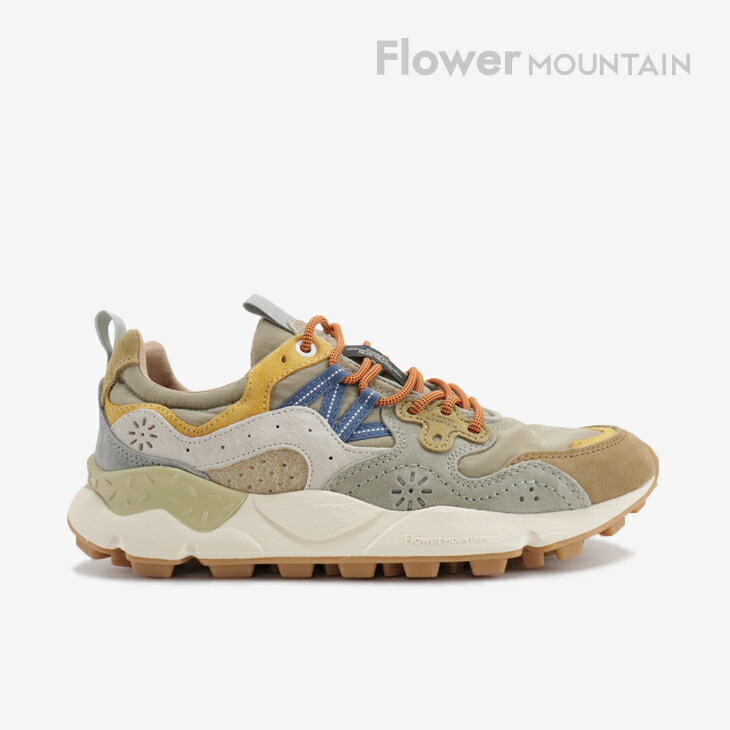 ・FLOWER MOUNTAIN｜Yamano 3 Leather Layers/ フラワー マウンテン/ヤマノ 3 レザー レイヤー/ブラウンｘスモークグリーン #｜GO ON