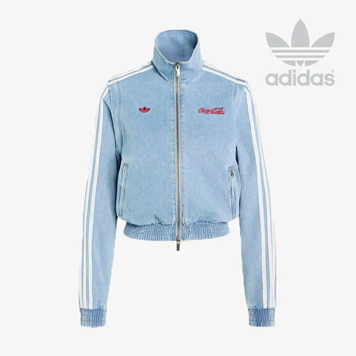 ・ADIDAS Originals|W xCoca Cola Firebird Track Top Jacket Reg Denim/ アディダス/コカ・コーラ ファイヤーバード トラック トップ ジャケット レグ デニム/ライトデニム #|GO ON