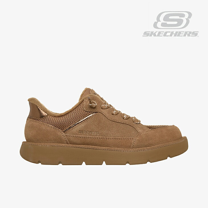 ・SKECHERS｜W Slip-Ins Keepsakes Cozy Street Hiker Ez/ スケッチャーズ/スリップインズ キープセイクス コージー ストリート ハイカー イージー/チェスナット #｜GO ON