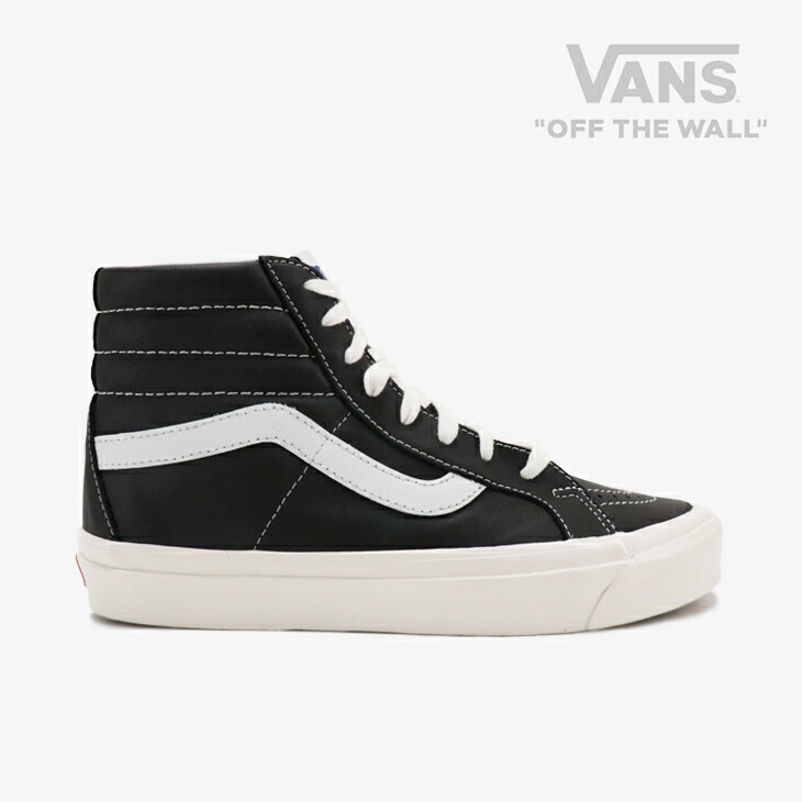 美品　VANS OLD SKOOL レザー オールドスクール 黒 28.0 VANS Old Skool 36 DX 
