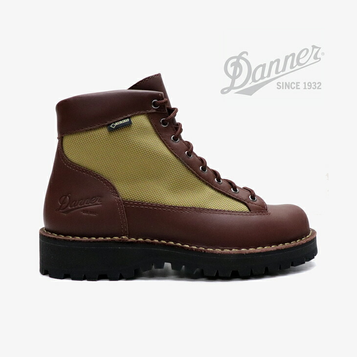 ：DANNER｜W Danner Field Gore-Tex Vibram/ ダナー/ダナー 活動の領域 ゴアテックス ビブラム/靉靆たる赤銅色ｘベージュ #