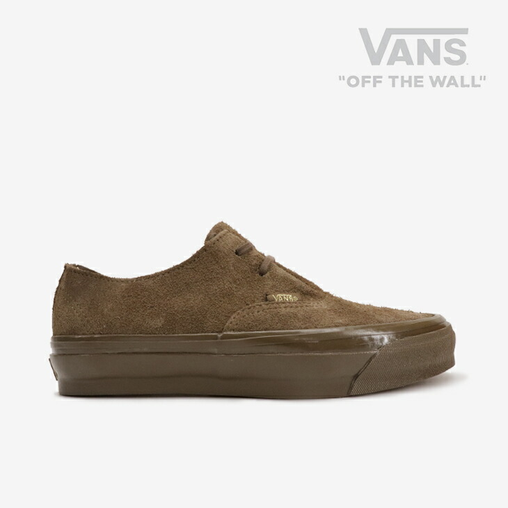 ・VANS Premium｜Authentic Lx Ease 2-Eye Suede/ ヴァンズ/割り増し金 オーセンティック ラックス イーズ 2眼球 スエードクロス/ビンテージココア # ビンテージココア