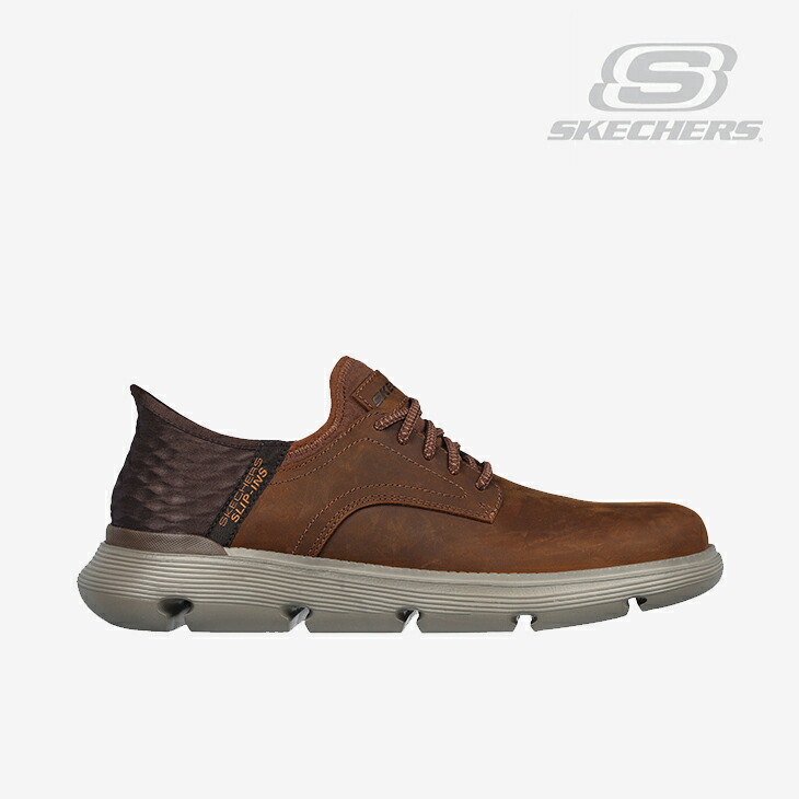 ・SKECHERS|Slip-Ins Garza Gervin/ スケッチャーズ/スリップインズ ガーザ ガービン/ブラウン #