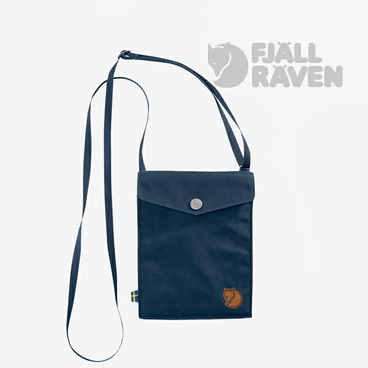 ・FJALLRAVEN｜Pocket Shoulder Pouch/ フェールラーベン/ポケット ショルダーポーチ/ネイビー #