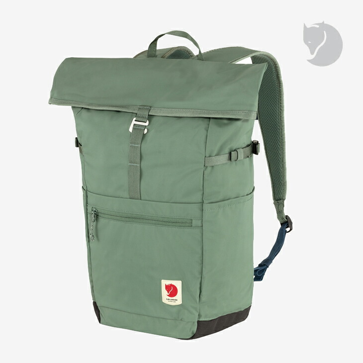 ・FJALLRAVEN｜High Coast Foldsack 24 Daypack/ フェールラーベン/ご機嫌 海岸地帯 フォールドサック 24 デイパック 背嚢/パティナグリーン #