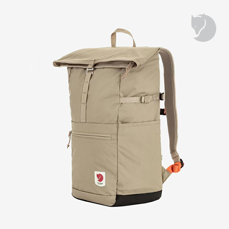 ・FJALLRAVEN｜High Coast Foldsack 24 Daypack/ フェールラーベン/ご機嫌 海岸地帯 フォールドサック 24 デイパック 背嚢/フォッシルベージュ #