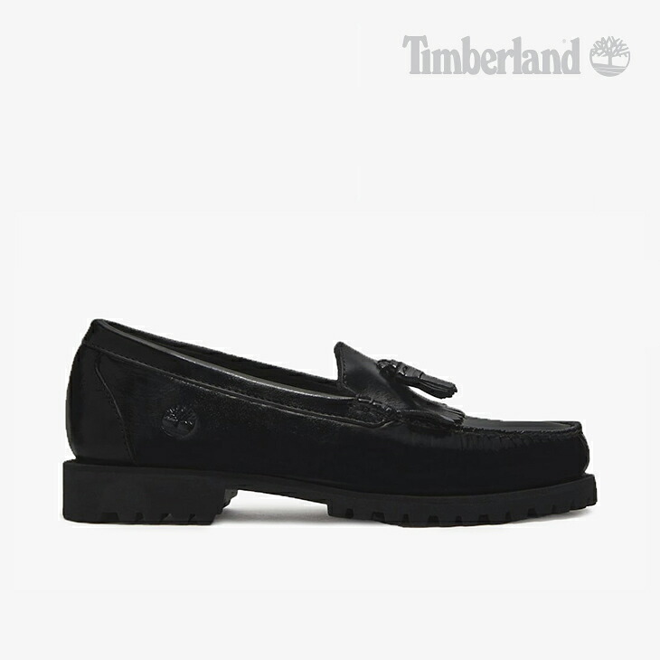 ・TIMBERLAND｜Authentic Loafer Lug Full Grain Leather/ ティンバーランド/オーセンティック ローファー ラグ フル グレイン レザー/ブラック #｜GO ON