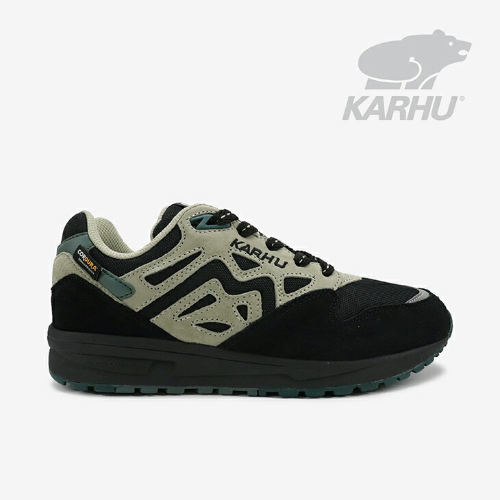 ：KARHU｜Legacy 96 Cordura Legend/ カルフ/レガシー コーデュラ レジェンド/キャビアｘアビー ストーン #