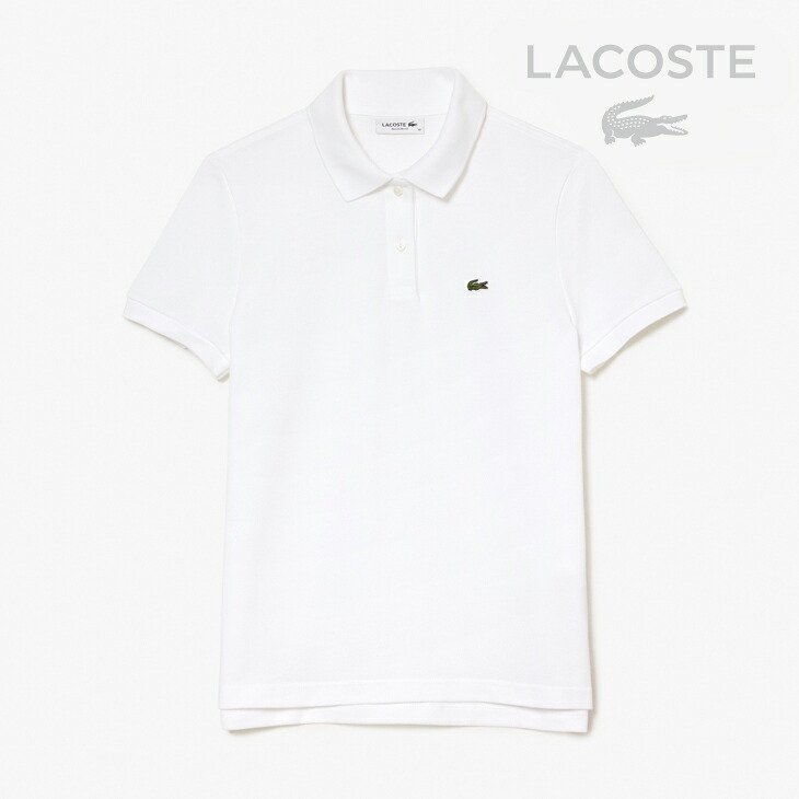 ・LACOSTE|W Japan Made Cotton Pique Short Sleeve Polo Shirt / ラコステ/ジャパン メイド コットン ピケ ショート スリーブ ポロ シャツ 鹿の子/ホワイト #|GO ON