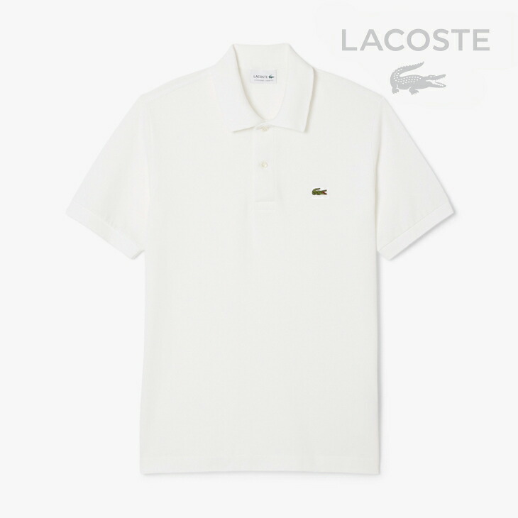 ・LACOSTE｜L1212 Short Sleeve Light Polo Shirt/ ラコステ/L1212 ショート スリーブ ライト ポロ シャツ/ホワイト #｜GO ON