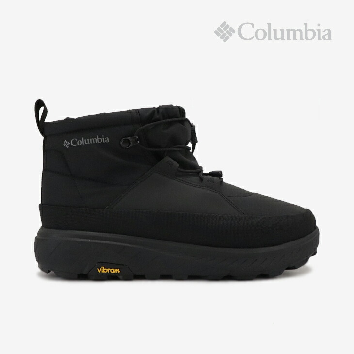 ：COLUMBIA｜Yellow Tail Shorty Arctic Grip WP OH Vibram/ コロンビア/イエローテイル ショーティ アークティックグリップ オルテライン お水校正刷り オムニヒート ビブラム/黒いこと #