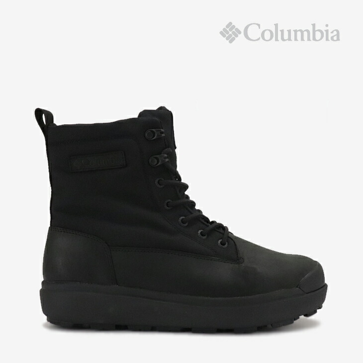 ：COLUMBIA｜Sapland 3 Lux WP OH Arctic Grip Vibram/ コロンビア/サップランド ラックス お水校正刷り オムニヒート ヌバック アークティックグリップ オルテライン ビブラム/黒いこと #