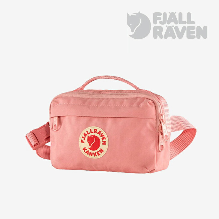 ・FJALLRAVEN｜Kanken Hip Pack/ フェールラーベン/カンケン 御居処 風呂敷き包み/サクラ色 #