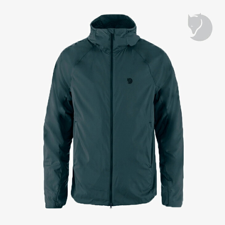 ・FJALLRAVEN｜Keb Thermal Wind Jacket Ripstop Nylon Soft Fleece Lining/ フェールラーベン/ケブ サーマル ウィンド ジャケット リップストップ ナイロン ソフト フリース/マウンテンブルー #｜GO ON