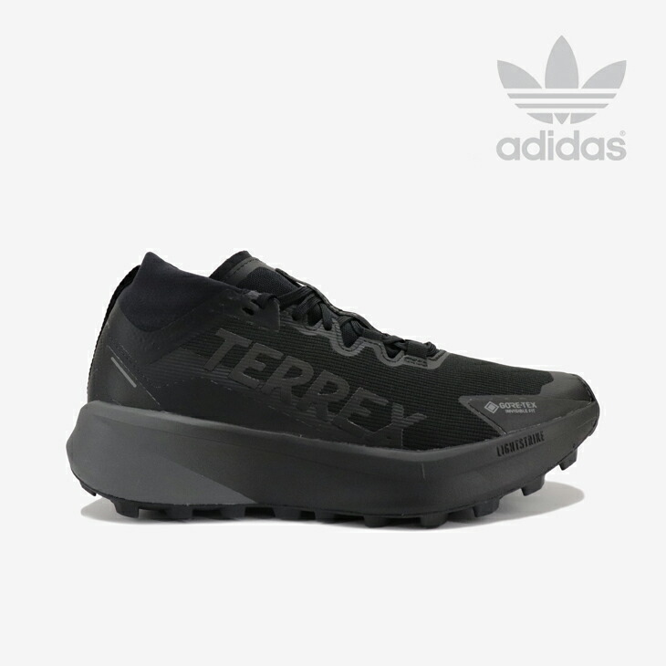 ：ADIDAS Originals｜Terrex Agravic GTX Trail Running Continental/ アディダス/テレックス アグラビック ゴアテックス トレイルランニング コンチネンタル /コアブラックｘコアブラック #｜GO ON