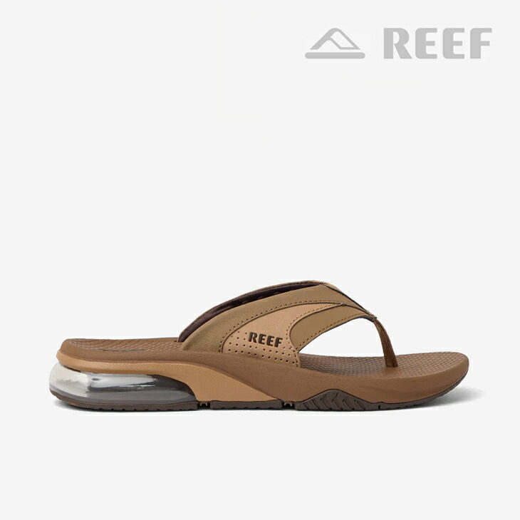 ・REEF｜Fanning Slide Heel Airbag Sandal Bottle Opener/ 岩礁/ファニング 横すべり 踵 エアバッグ サンダル 壜 手始め/葉巻きタバコ # タバコ