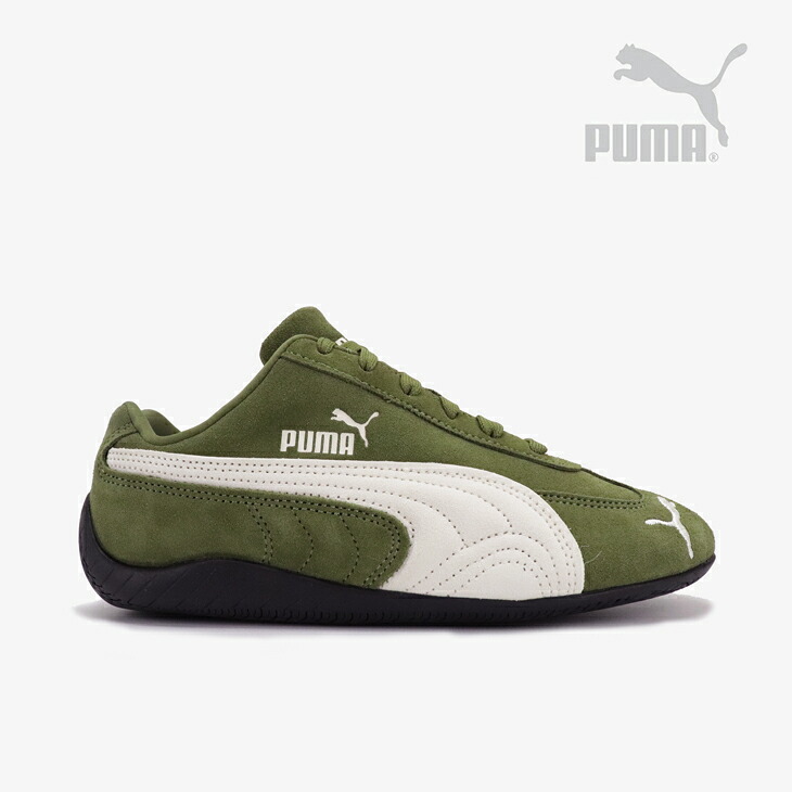 ・PUMA|Speedcat OG Suede/ プーマ/スピードキャット オリジナル スエード/オリーブグリーンxプーマブラック #|GO ON