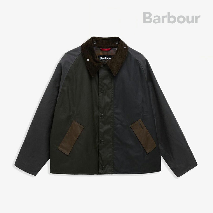 ・BARBOUR｜Patchwork Transport Waxed Jacket/ バブアー/パッチワーク トランスポート ワックス ジャケット/セージマルチ #｜GO ON 39,325円