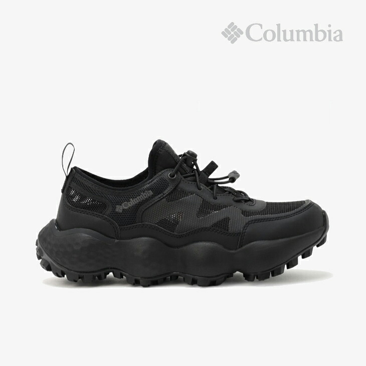 *COLUMBIA|W Revive Max Breeze Shandal Mesh Montrail Sneaker Sandal/ コロンビア/リバイブ マックス ブリーズ サンダル メッシュ モントレイル スニーカー サンダル/ブラックチャコール #|GO ON