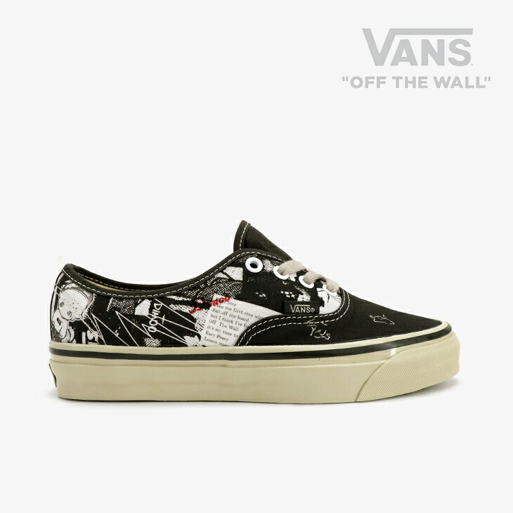 ・VANS Premium｜ｘPop Mart Dimoo Authentic 44 LX/ ヴァンズ/プレミアム ポップ マート ディムー オーセンティック 44 ラックス/ディムーブラックｘトゥルーホワイト #｜GO ON