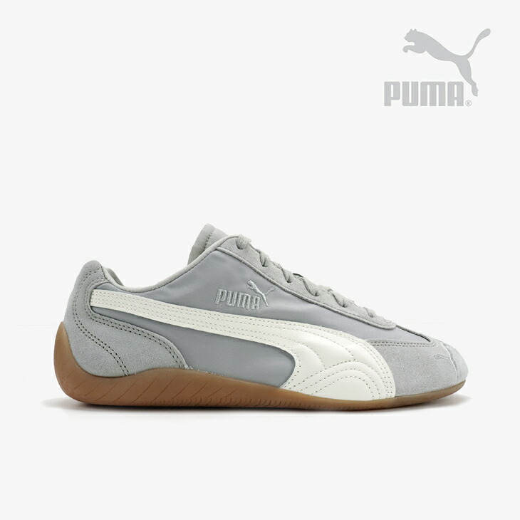 ・PUMA｜Speedcat Nylon/ プーマ/スピードキャット ナイロン/グレーエコーｘホワイト #｜GO ON