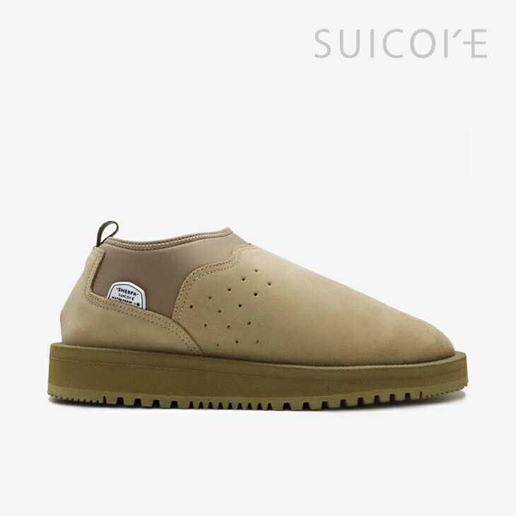 ：SUICOKE｜Ron SWPAB/ スイまかない方/スエードクロス 置き目 ブーツ/ミッドトープ #