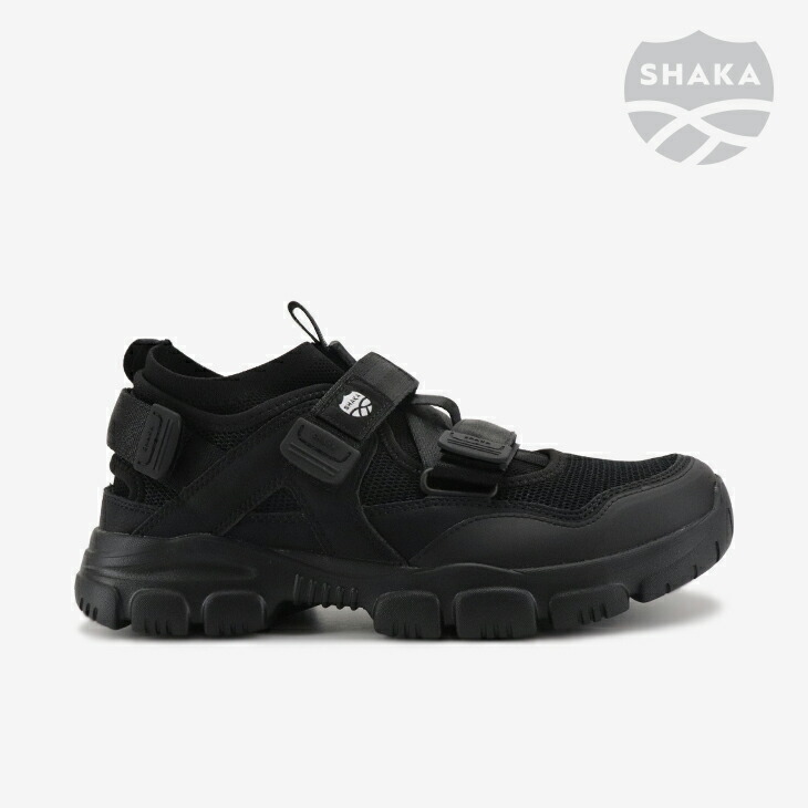 ：SHAKA｜Otter Trail AT With Inner Sock/ シャカ/オッタートレイル アールテレイン ウィズ インナーソック/黒いこと #