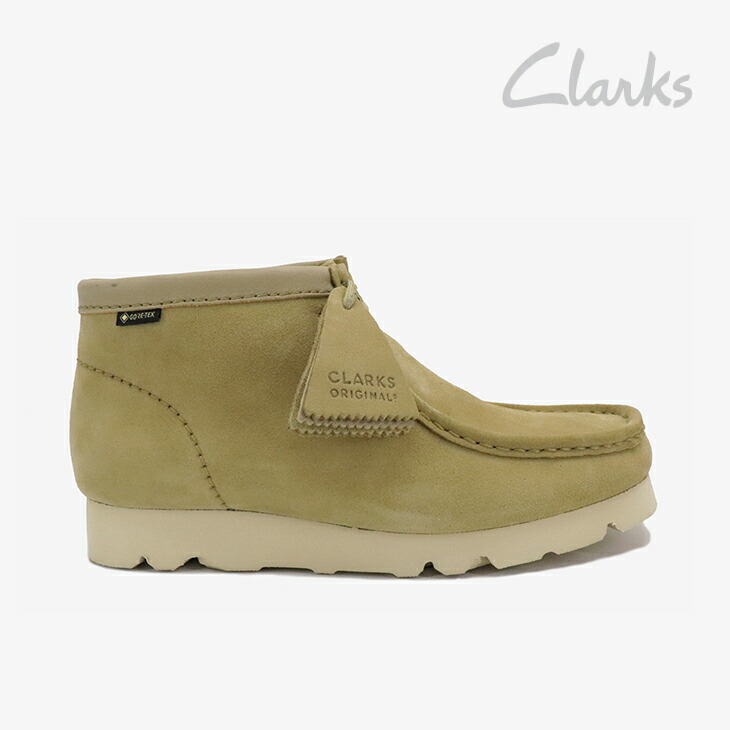 新品クラークス ワラビーブーツ ゴアテックス レザー【26cm】 楽天市場】＊CLARKS｜Wallabee Boots GTX Leather/ クラークス