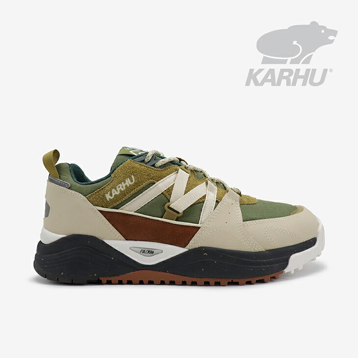 ・KARHU｜Fusion XC/ カルフ/核融合反応 クロスカントリー /白いこと旗がしら 薄墨色 #