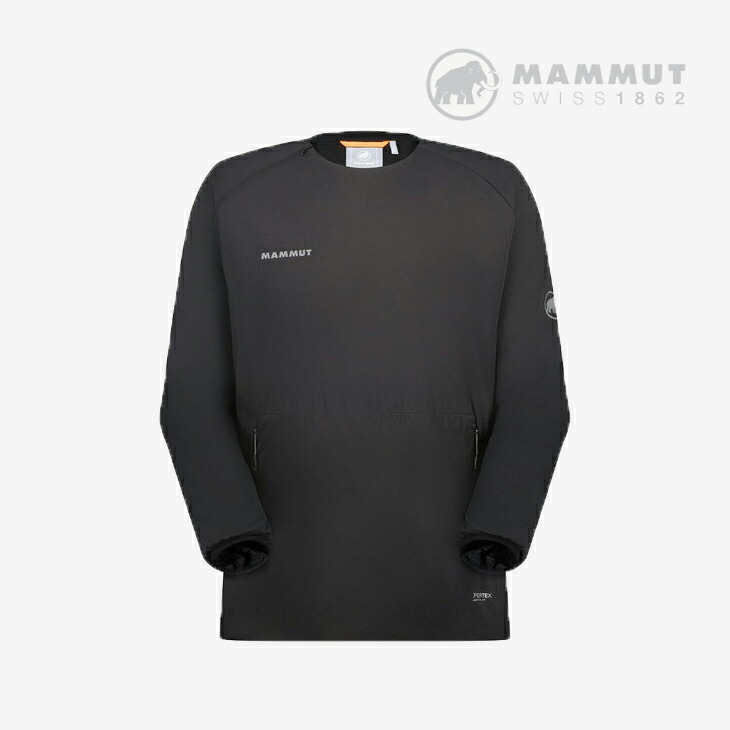 ：MAMMUT｜Seon Insulation Crew Neck AF/ マムート/セオン インサレーション クルー ネック アジアンフィット/ブラック #