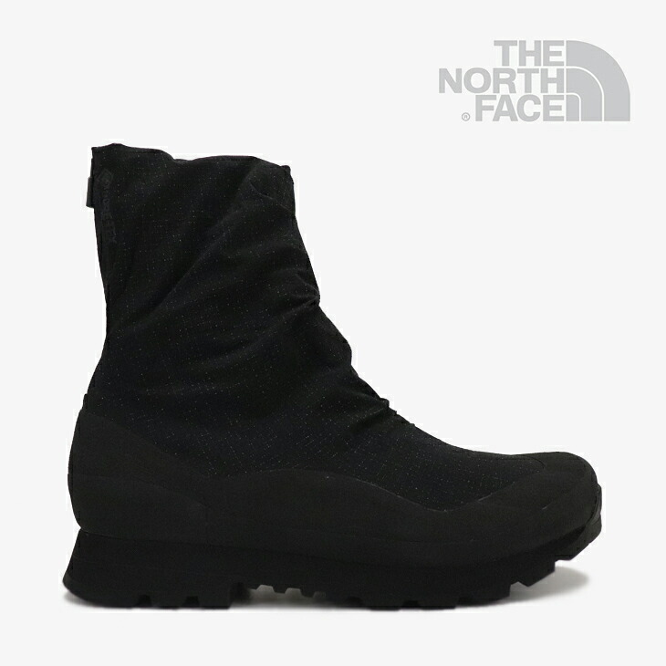 ：THE NORTH FACE｜Rain Boots Gore-Tex Back Zip/ ノース フェイス/TNF レイン ブーツ ゴアテックス/TNFブラックｘTNFブラック #
