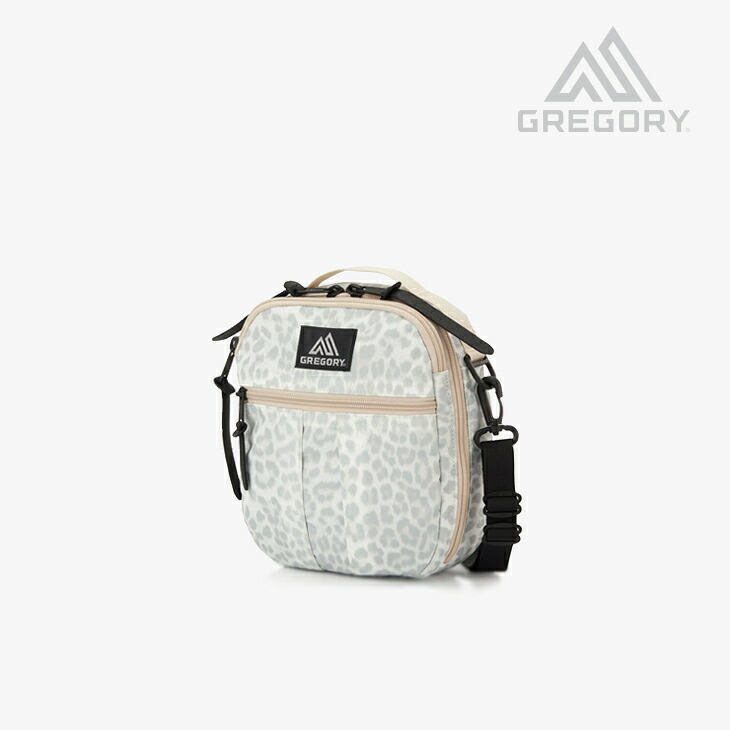 ：GREGORY｜Quick Pocket Deluxe Pouch/ グレゴリー/クイック 衣嚢 晴れ晴れしい 合切袋/スノーレオパード # スノーレオパード