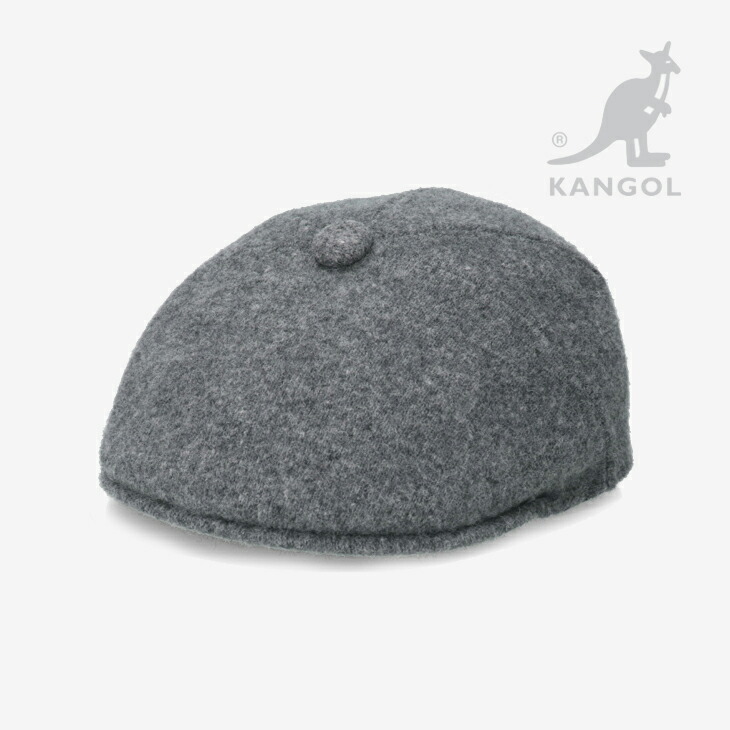 ：KANGOL｜Wool Panel 575 Hunting/ カンゴール/ウール パネル ハンチング/フランネル #
