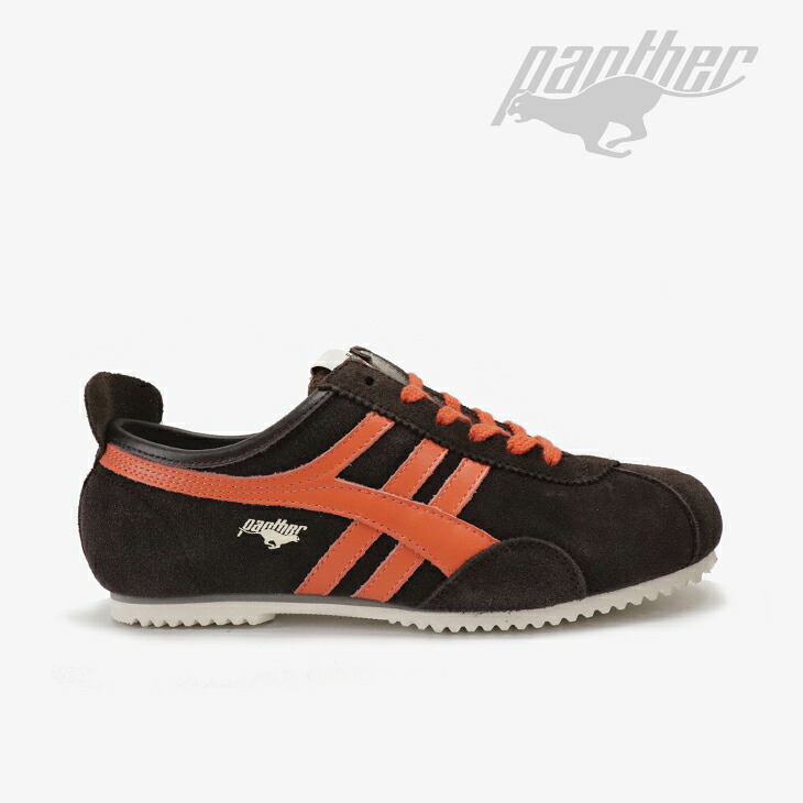 ：PANTHER｜Japan Made Sekaicho GT Deluxe Suede/ パンサー/ジャパン 御手伝いさん セカイチョー ジーティー 晴れ晴れしい スエードクロス 世界長/チョコレートｘオレンジ色 #