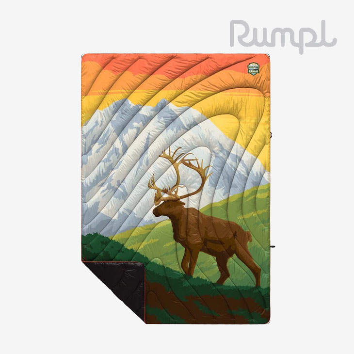 ：RUMPL｜Original Puffy Blanket/ ランプル/オリジナル パフィーブランケット/デナリナショナルパーク #