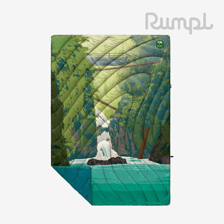 ：RUMPL｜Original Puffy Blanket/ ランプル/オリジナル パフィーブランケット/オリンピックナショナルパーク # 8,547円
