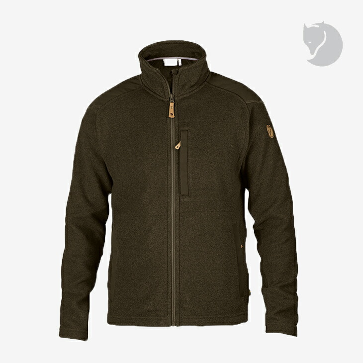 ・FJALLRAVEN|Buck Fleece M/ フェールラーベン/バック フリース/ダークオリーブ #|GO ON