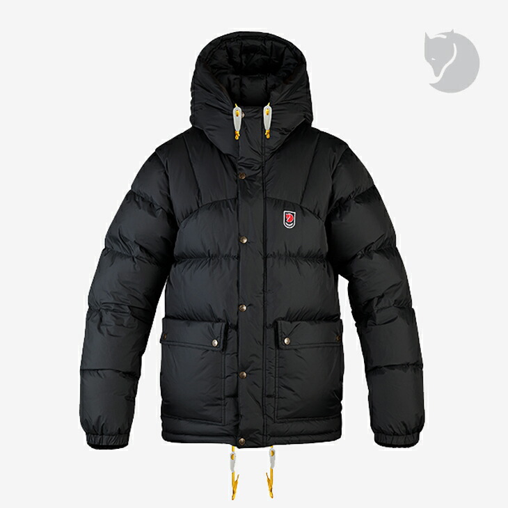 ：FJALLRAVEN｜Expedition Down Lite Jacket/ フェールラーベン/探検 落ちこむ 点火装置 上衣/黒いこと #