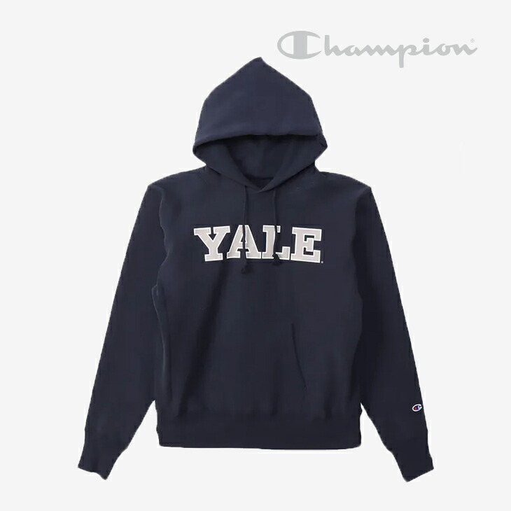 ：CHAMPION｜USA Made Reverse Weave Hoode Sweat Shirt Yale/ はやりっ児/亜米利加 お手伝いさん 逆さま ウィーブ フーデッド 流汗 プルオーバー イェール/米国海軍 # ネイビー